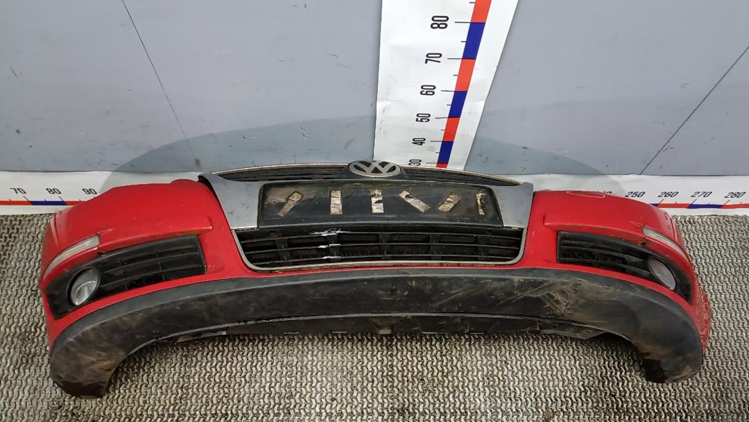 бампер передний Volkswagen Passat B6 2007, 2.0 л., дизель, МКПП, седан, 3C0807217D - фото №1