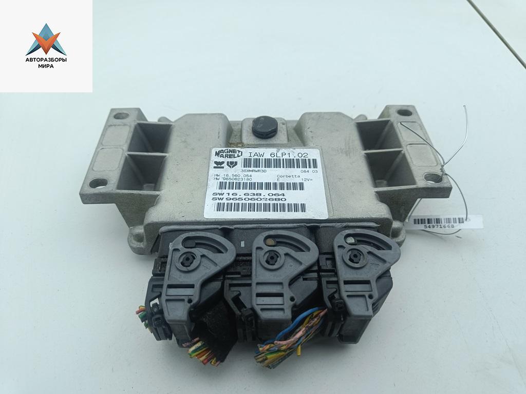 ЭБУ Peugeot 307 1 поколение 2002, 9650623180 - фото №1