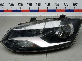 фара левая Volkswagen Polo 5 поколение 2010, 1.6 л., дизель, МКПП, хетчбэк 5 дв., 6R2941007E