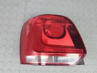 фонарь задний левый Volkswagen Polo 5 поколение 2010, 1.6 л., дизель, МКПП, хетчбэк 5 дв., 6R0945095K