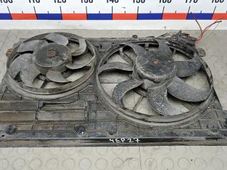 вентилятор радиатора Volkswagen Tiguan 1 поколение 2010, 2.0 л., дизель, МКПП, внедорожник 5 дв., 1K0959455ET, 1K0121205AD, 1K0959455FR