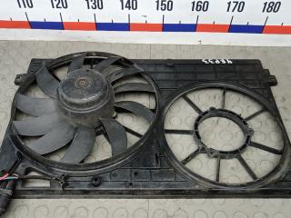 вентилятор радиатора Skoda Octavia 2 поколение (A5) 2007, 1.9 л., D TDI PD, дизель, МКПП, хетчбэк 5 дв., 1K0121207BB, 1K0959455CP