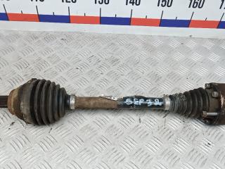 полуось передняя левая (приводной вал, ШРУС) Skoda Octavia 2 поколение (A5) [рестайлинг] 2011, 1.8 л., бензин, МКПП, хетчбэк 5 дв., 1K0407271LB, 1K0407763KX