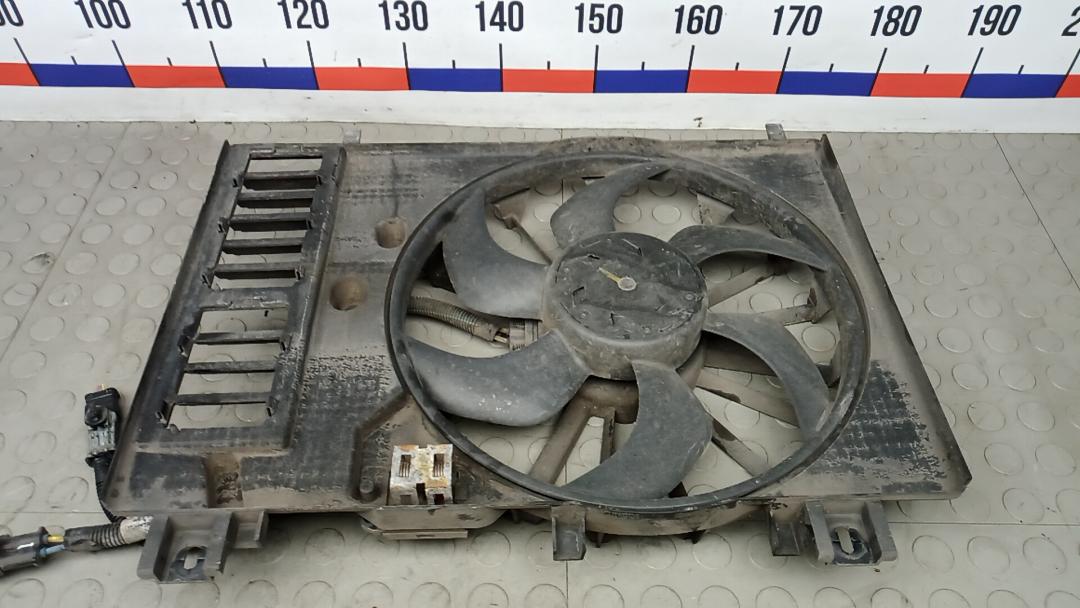 вентилятор радиатора Peugeot 508 1 поколение 2010, 2.0 л., HDi, дизель, МКПП, универсал - фото №1
