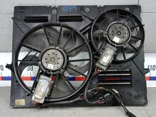 вентилятор радиатора Volkswagen Touareg 1 поколение 2005, 2.5 л., дизель, МКПП, внедорожник 5 дв., 7L0959455D, 7L0959455F, 7L0959455G, 7L0121207D