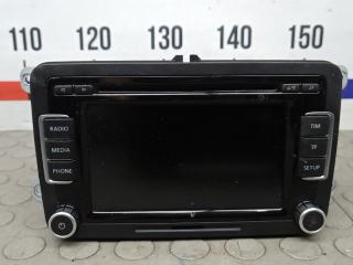 магнитола Volkswagen Tiguan 1 поколение 2009, 2.0 л., дизель, МКПП, внедорожник 5 дв., 3C8035195