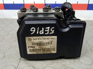 блок ABS Volkswagen Passat CC 1 поколение 2010, 2.0 л., дизель, АКПП, седан, 3AA614109BM, 3AA614109AG
