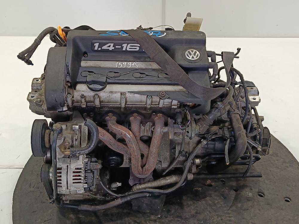 двигатель Volkswagen Golf 4 поколение 2000, цвет, AKQ - фото №1