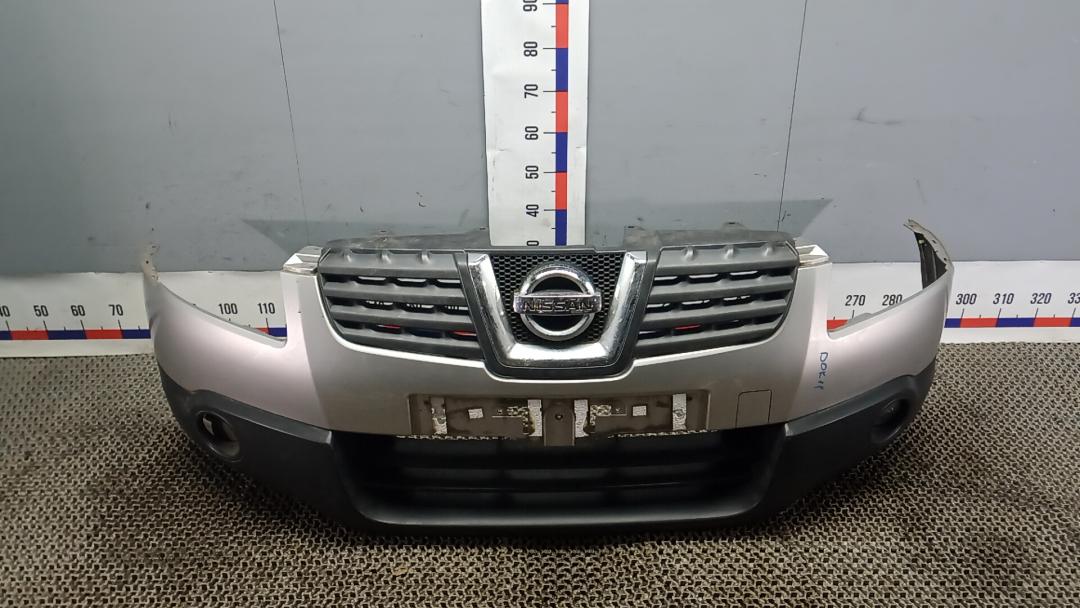 бампер передний Nissan Qashqai 1 поколение 2007, 1.6 л., бензин, МКПП, внедорожник 5 дв., 62022JD00H - фото №1