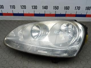 фара левая Volkswagen Golf 5 поколение 2004, 1.9 л., дизель, МКПП, хетчбэк 5 дв.