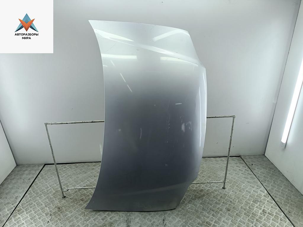 капот Volkswagen Caddy 3 поколение 2005, 1.9 л., дизель, МКПП, серый, фургон - фото №1