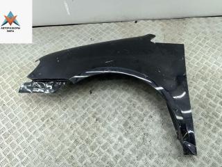 крыло переднее левое Volkswagen Touran 1 поколение [рестайлинг] 2006, 1.4 л., бензин, МКПП, чёрный, минивэн