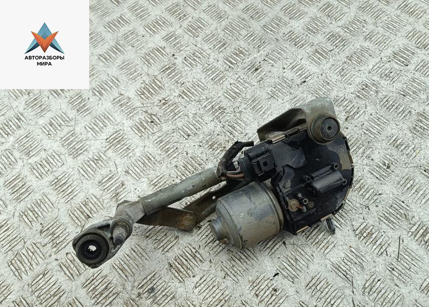 Механизм стеклоочистителя переднего (трапеция дворников) Volkswagen Touran 1 поколение 2005, 2.0 л., бензин, МКПП, красный, минивэн - фото №1