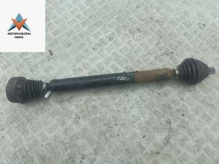 полуось передняя правая (приводной вал, ШРУС) Volkswagen Touran 1 поколение [рестайлинг] 2006, 1.4 л., бензин, МКПП, чёрный, минивэн