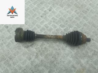 полуось передняя левая (приводной вал, ШРУС) Volkswagen Touran 1 поколение 2005, 2.0 л., бензин, МКПП, красный, минивэн