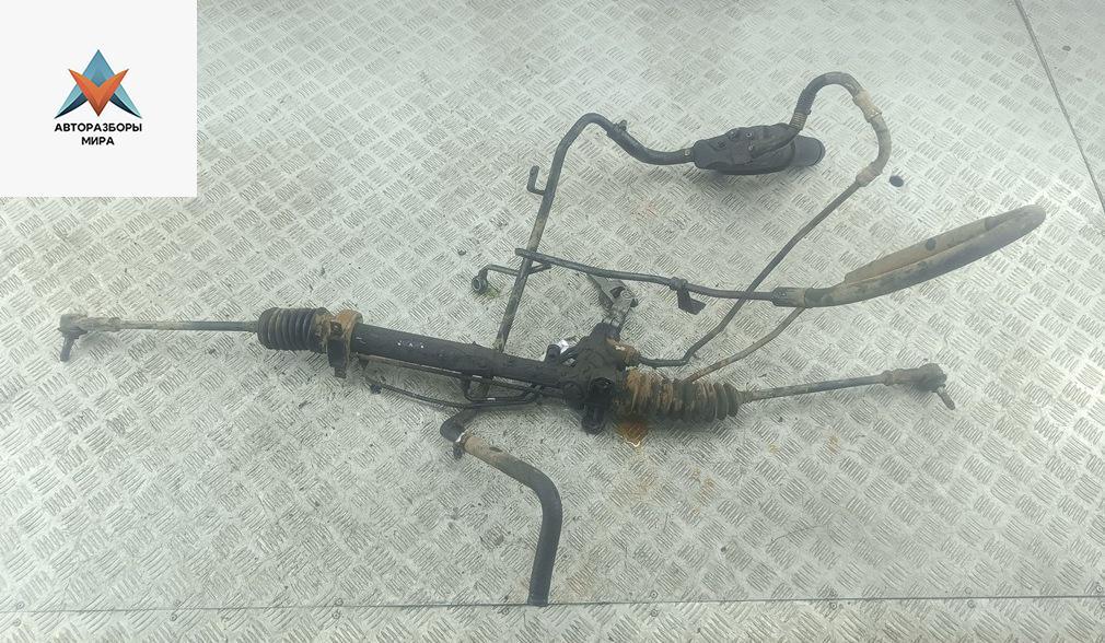 рулевая рейка Volkswagen Golf 3 поколение 1993, 1.4 л., бензин, МКПП, серый, хетчбэк 5 дв. - фото №1