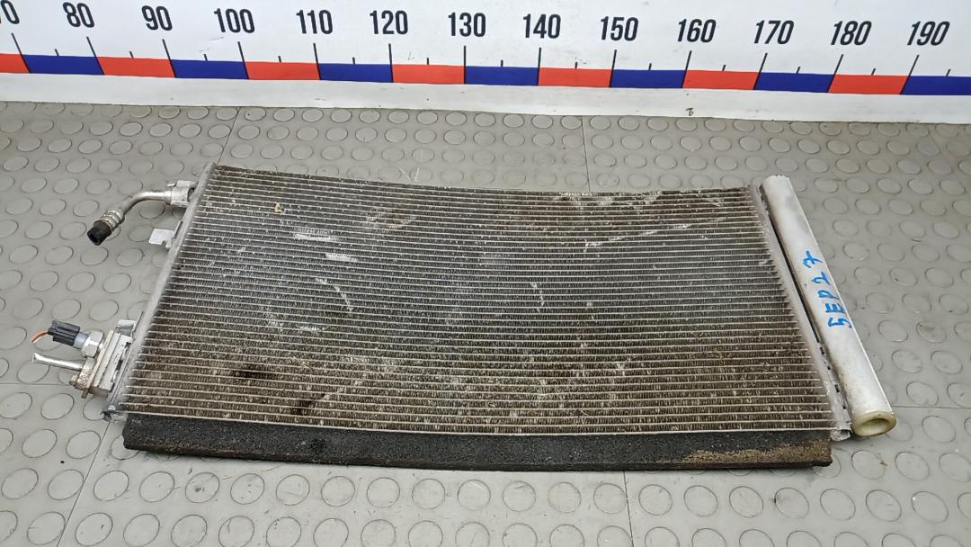 радиатор кондиционера Renault Scenic 3 поколение 2010, 1.5 л., дизель, АКПП, минивэн - фото №1