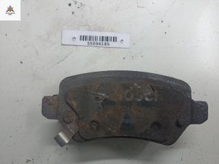 Колодки тормозные задние Opel Astra H/Family [рестайлинг] 2005, 1.6 л., бензин, МКПП, чёрный, хетчбэк 3 дв.