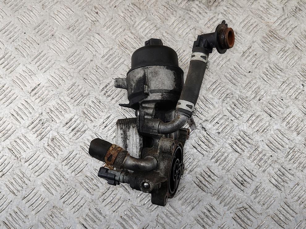 корпус масляного фильтра Citroen C4 Grand Picasso 2008, 2.0 л., дизель, робот, минивэн, 9656830180