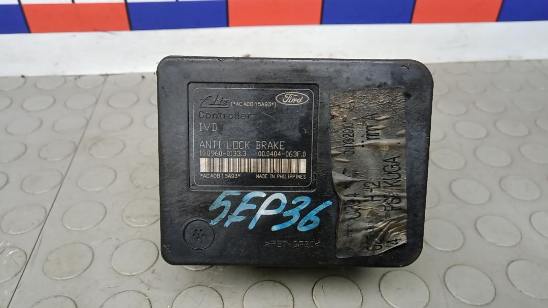 блок ABS Ford Kuga 1 поколение 2010, 2.0 л., дизель, МКПП, внедорожник 5 дв., 10096001333, 9V412C405CA - фото №1