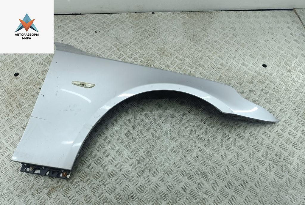крыло переднее правое BMW 5 серия E60/E61 2005, 2.5 л., дизель, АКПП, серый, универсал - фото №1