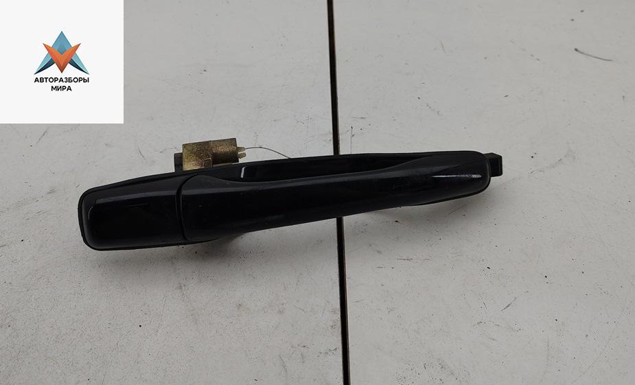 ручка наружная задняя правая Mitsubishi Outlander 1 поколение 2006, 2.0 л., бензин, МКПП, чёрный, внедорожник 5 дв., MR526110 - фото №1