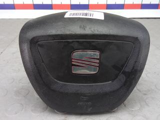 подушка безопасности водителя SEAT Leon 2 поколение [рестайлинг] 2009, 1.9 л., дизель, МКПП, хетчбэк 5 дв.