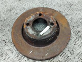 диск тормозной передний Audi 80 8C/B4 1993, 2.0 л., бензин, МКПП, красный, седан