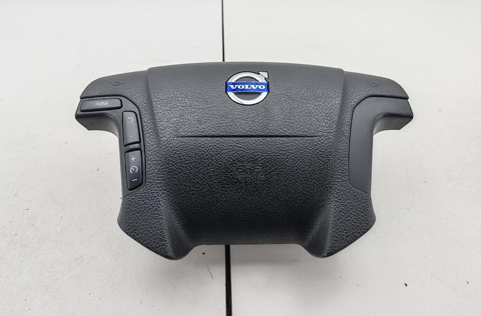 подушка безопасности водителя Volvo V70 2005, 2.4 л., бензин, МКПП, синий, универсал, 30754327