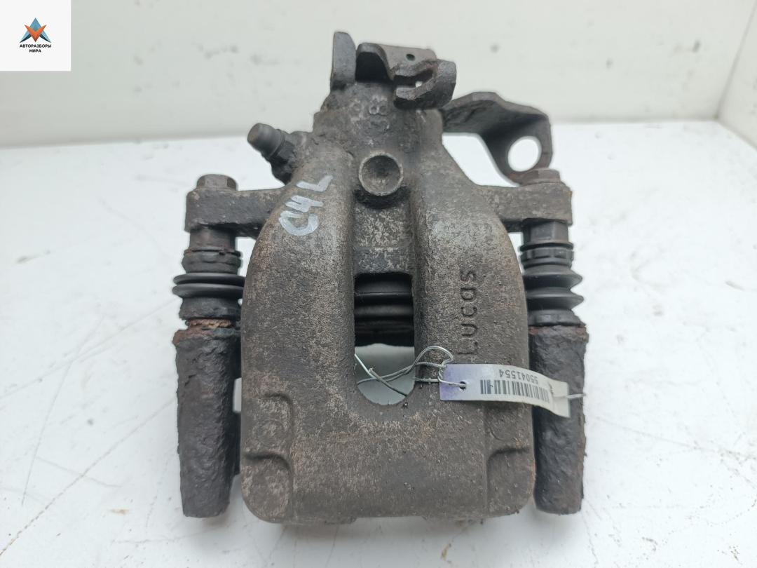 суппорт задний левый Citroen C4 1 поколение 2005, 1.6 л., дизель, МКПП, чёрный, хетчбэк 3 дв., ARG - фото №1