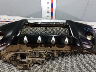 бампер передний Mitsubishi Outlander 2 поколение 2008, 2.4 л., бензин, МКПП, внедорожник 5 дв.
