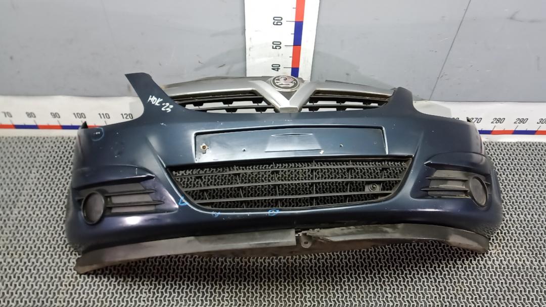 бампер передний Opel Corsa D 2007, 1.2 л., бензин, МКПП, хетчбэк 5 дв. - фото №1