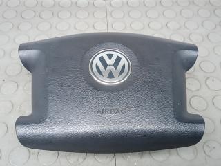 подушка безопасности водителя Volkswagen Touareg 1 поколение [рестайлинг] 2007, 2.5 л., дизель, АКПП, внедорожник 5 дв., 7L6880203B