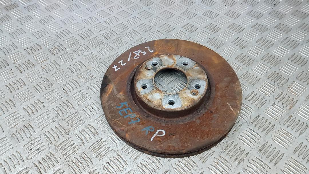 диск тормозной передний Hyundai ix35 1 поколение 2012, 1.7 л., дизель, МКПП, внедорожник 5 дв., 517123K160 - фото №1