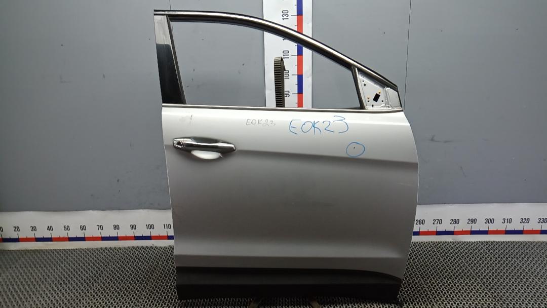 дверь передняя правая Hyundai Santa Fe 3 поколение (DM) 2012, 2.2 л., дизель, АКПП, внедорожник 5 дв., 760042W010 - фото №1