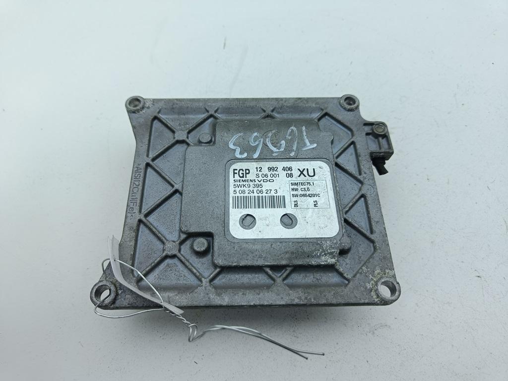 ЭБУ Opel Zafira B 2005, 1.8 л., бензин, МКПП, чёрный, минивэн, 12992406