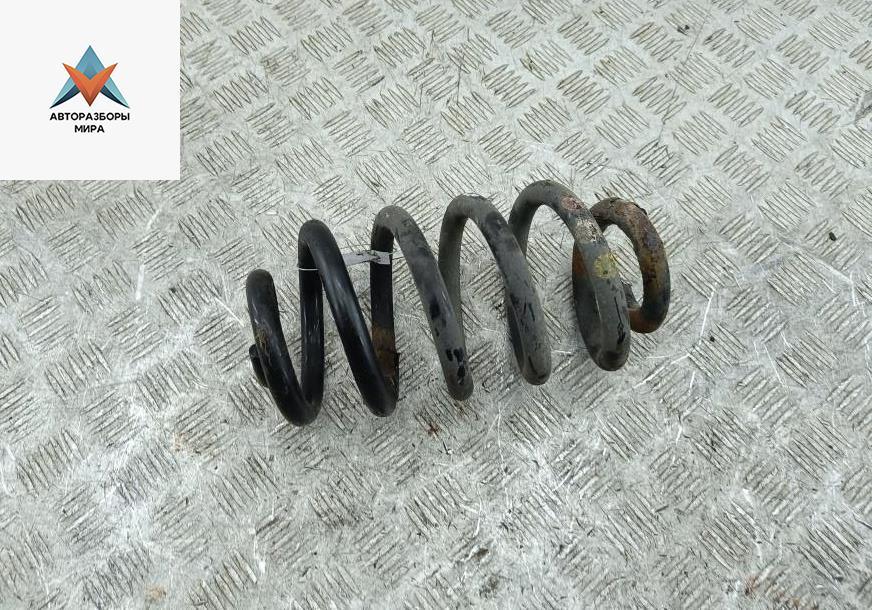 пружина задняя Audi A6 4F/C6 2007, 2.0 л., TFSI, бензин, МКПП, чёрный, седан - фото №1