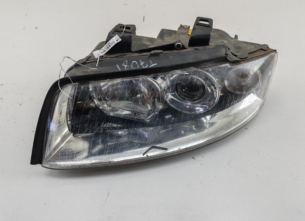 фара левая Audi A4 B6 2003, 2.0 л., бензин, АКПП, чёрный, универсал, 08D461103