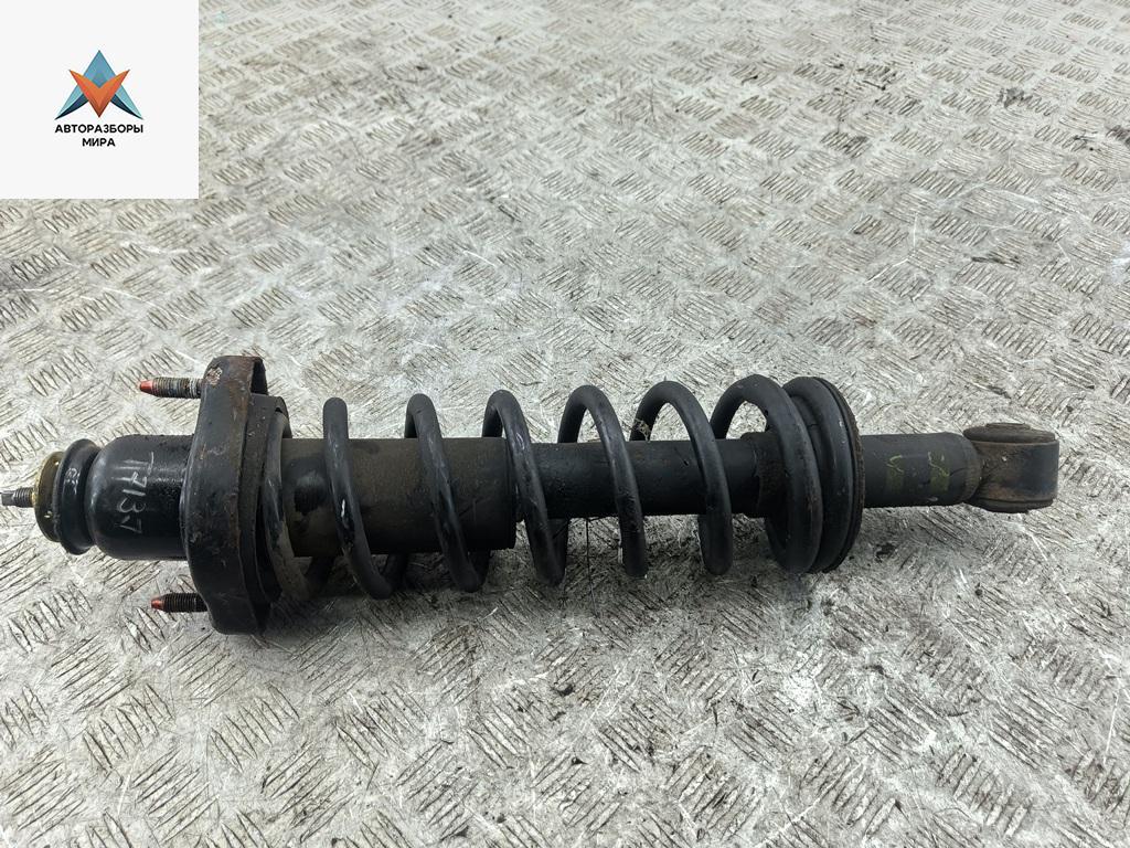 стойка передняя Mitsubishi Outlander 1 поколение 2006, 2.0 л., бензин, МКПП, чёрный, внедорожник 5 дв., 4162A005 - фото №1