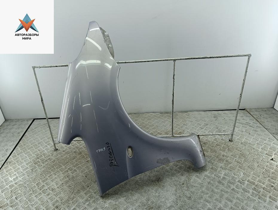 крыло переднее правое Citroen Xsara Picasso 1 поколение 2001, 1.8 л., бензин, МКПП, серый, минивэн - фото №1