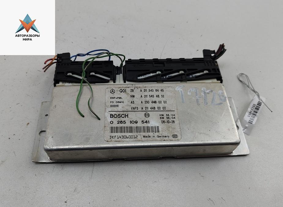 блок управления (другие) Mercedes-Benz CLS-Класс C219 2005, 3.5 л., бензин, АКПП, чёрный, седан, 0265109541, 2115406445 - фото №1