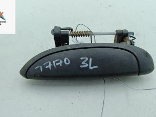 ручка наружная задняя левая Renault Megane 1 поколение 1996, 1.6 л., бензин, МКПП, красный, хетчбэк 5 дв., 7700830037