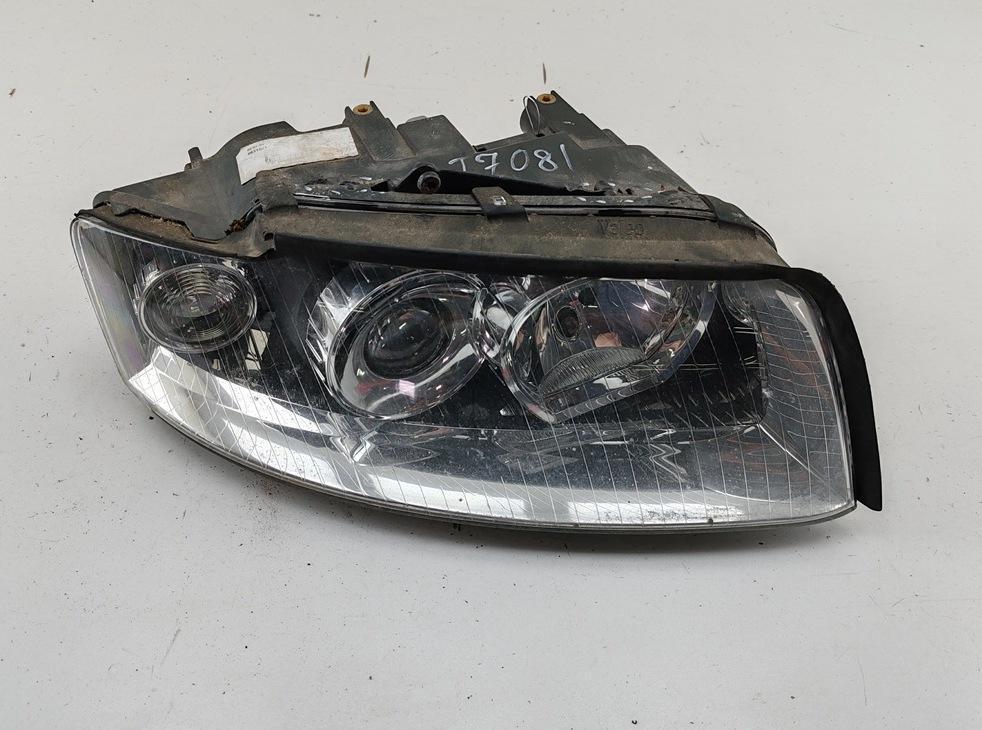 фара правая Audi A4 B6 2003, 2.0 л., бензин, АКПП, чёрный, универсал