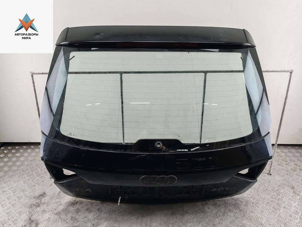 крышка багажника Audi A4 B8/8K 2009, чёрный, универсал - фото №1