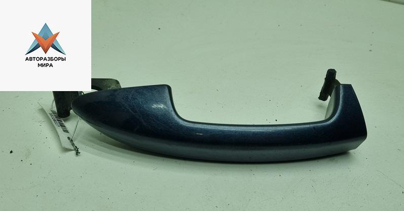 ручка наружная задняя левая Volkswagen Passat B6 2007, 2.0 л., дизель, АКПП, синий, универсал, 3C0837209 - фото №1