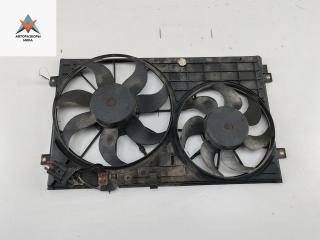 вентилятор радиатора Volkswagen Touran 1 поколение 2005, 2.0 л., бензин, МКПП, красный, минивэн, 1355D300198