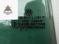 форточка задняя левая Volkswagen Touran 1 поколение 2003, 1.6 л., бензин, МКПП, серый, минивэн, 43R-001108 - фото №2