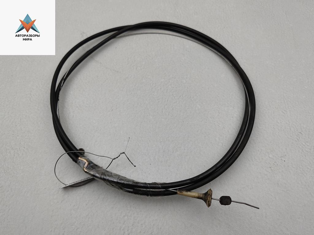 трос капота Audi 80 8A/B3 1989, 1.8 л., бензин, АКПП, синий, седан - фото №1