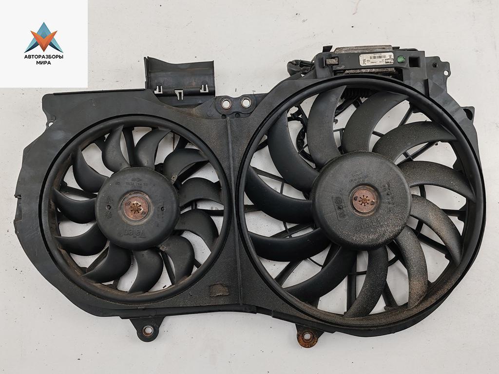 вентилятор радиатора Audi A4 B6 2001, 2.0 л., бензин, АКПП, чёрный, универсал, 867009H - фото №1