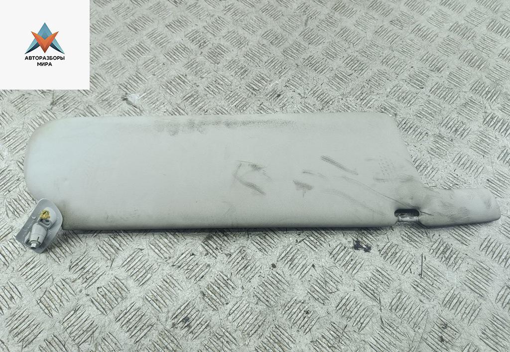 козырек солнцезащитный Volkswagen Transporter T4 2001, 2.5 л., дизель, МКПП, белый, микроавтобус, 705857522B - фото №1